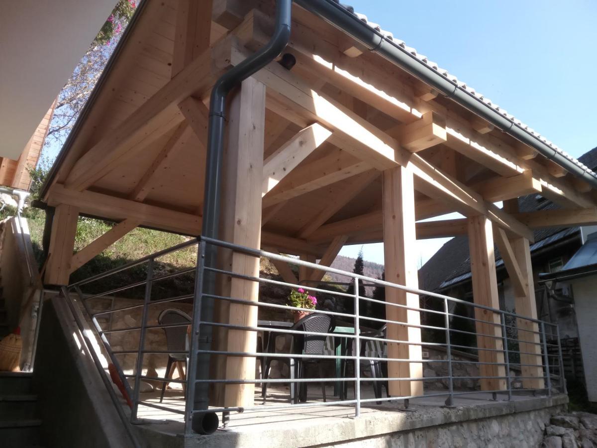 בוהין Farmhouse Pri Miklavu מראה חיצוני תמונה
